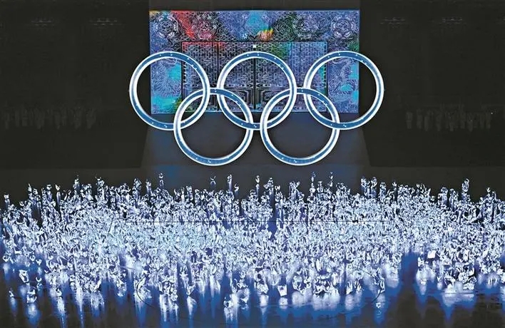 深圳特區(qū)報:雷曼.康碩展承制的“冰雪五環(huán)”如何做到晶瑩剔透