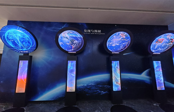 紹興文旅新地標(biāo)|雷曼康碩展LED創(chuàng)意屏點亮北緯30°展示館
