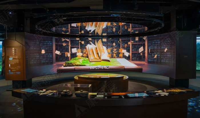 紹興文旅新地標(biāo)|雷曼康碩展LED創(chuàng)意屏點亮北緯30°展示館