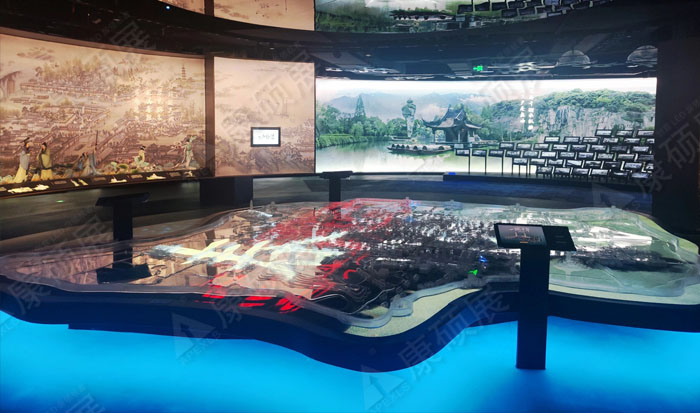 紹興文旅新地標(biāo)|雷曼康碩展LED創(chuàng)意屏點亮北緯30°展示館
