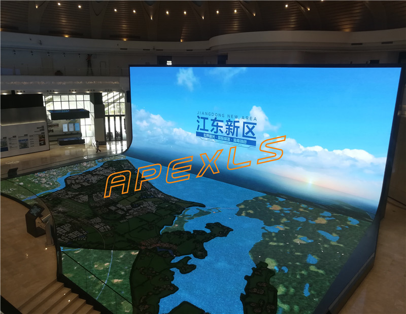 ?？赑2.5MM創(chuàng)意戶內(nèi)LED地磚屏