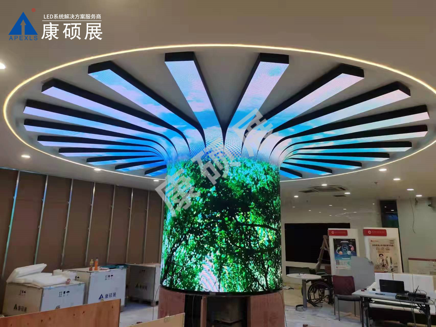 LED樹(shù)形喇叭屏