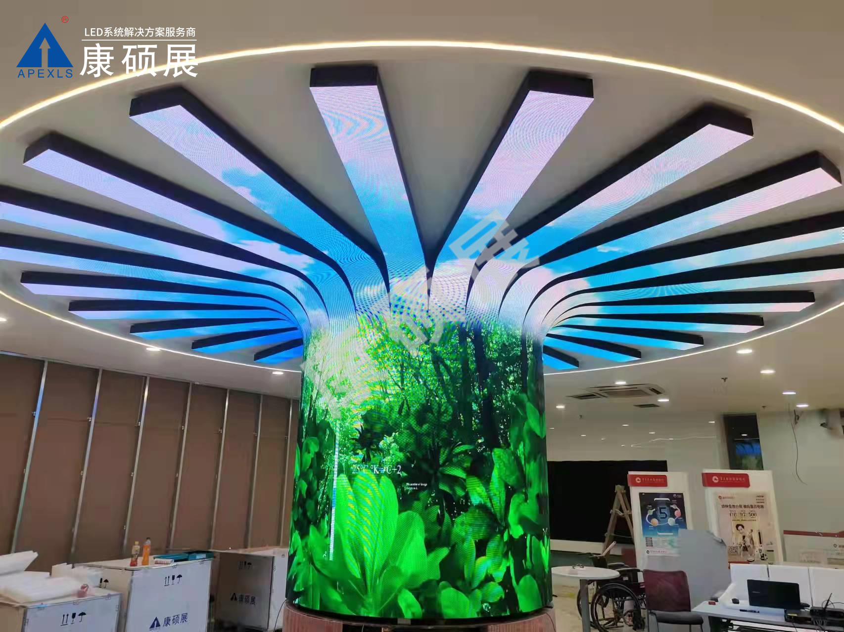 LED樹(shù)形喇叭屏